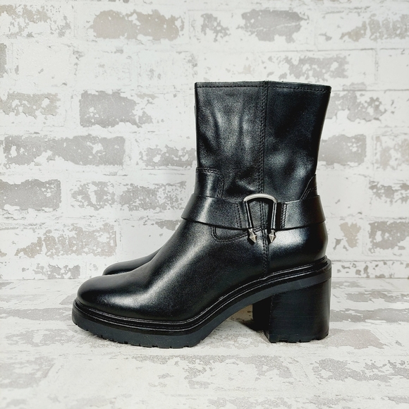 Dolce Vita Shoes - Black Leather Ankle Boots